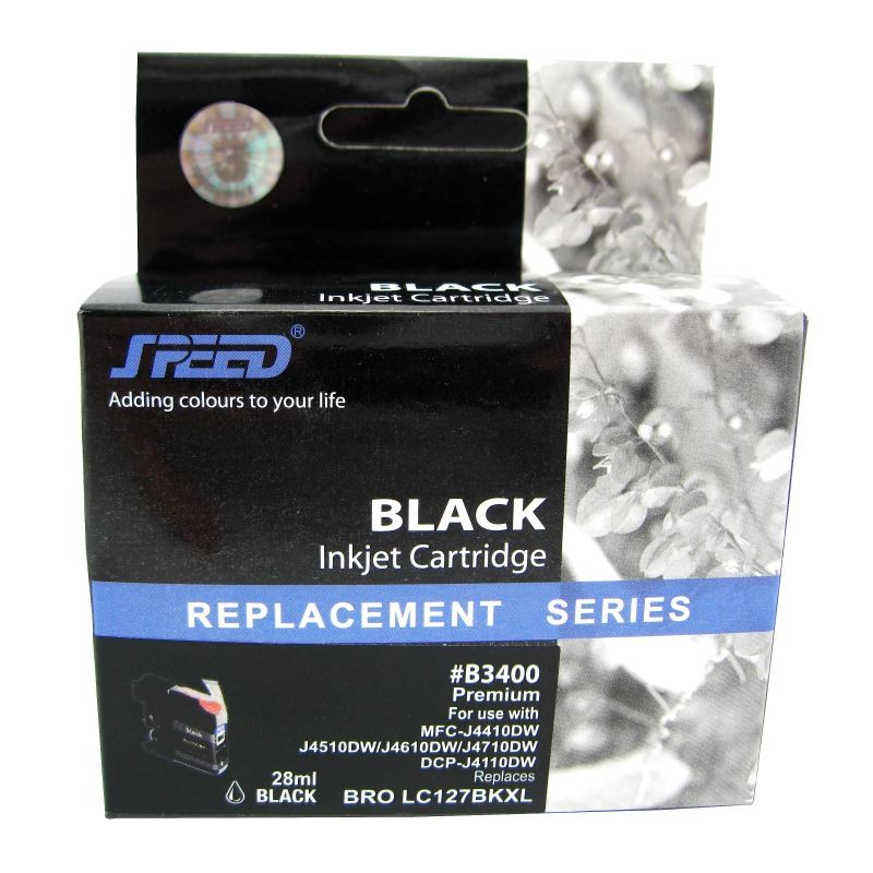 Cartus compatibil LC127XLBK XL Black pentru Brother - imagine 3